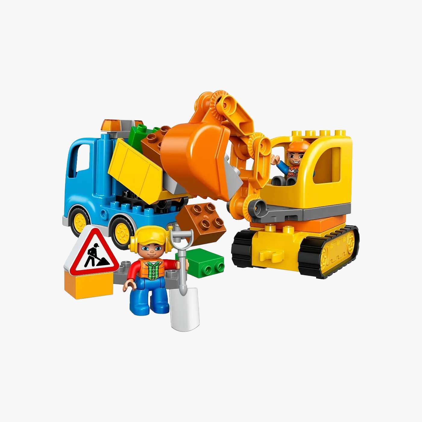 JCB Mighty Construction Truck Toy – Heavy Duty Excavator Model