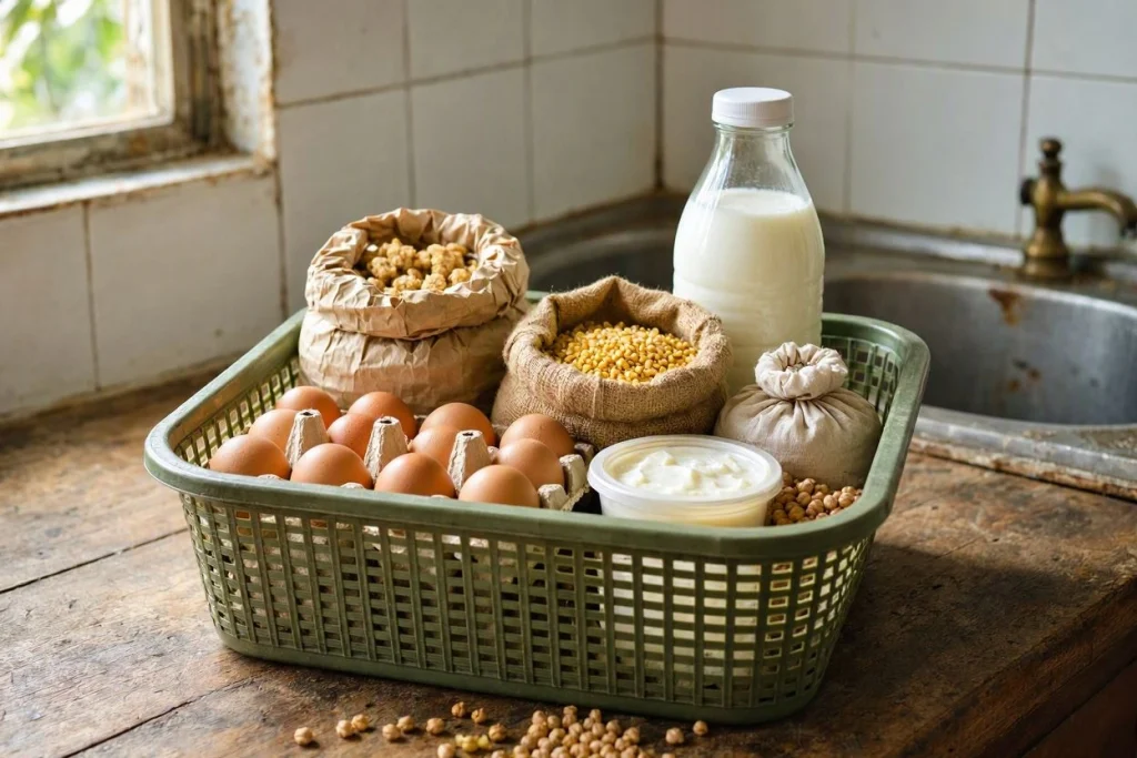 affordable Indian protein foods for muscle building